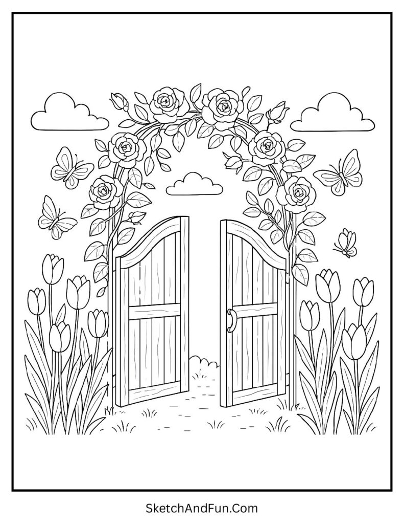 My Secret Garden Coloring Book This 8 5x11 Book Has | Desertcart Seychelles, image size:791x1024