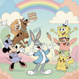 Cartoons Coloring Pages
