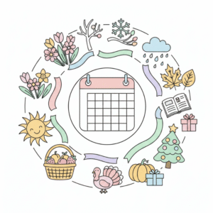 Months Coloring Pages - Free PDF Printables