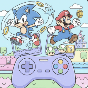 Video games Coloring Pages Free PDF Printables
