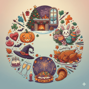 Holiday Drawing Ideas
