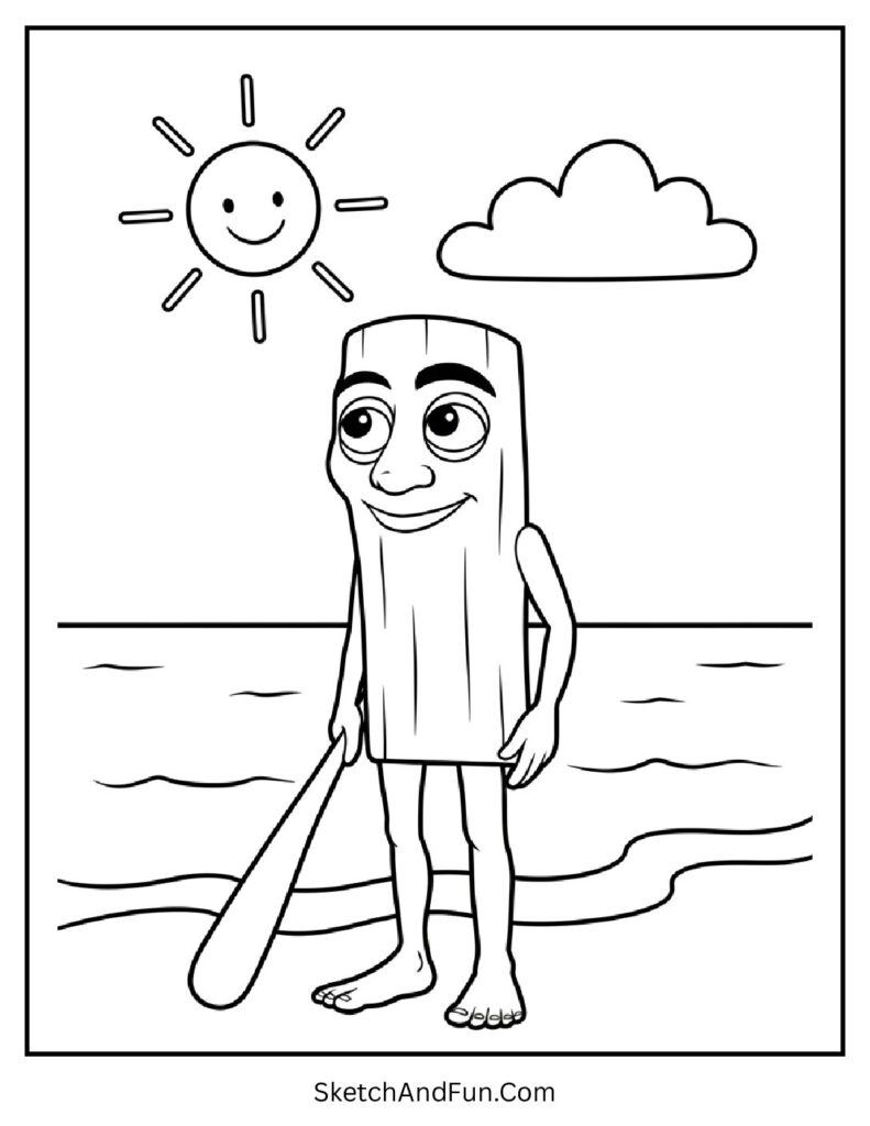 Italian Brainrot Coloring Pages Printable