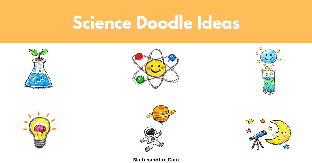 25+ Science Doodles and Drawing Ideas