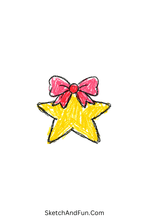 A doodle of a cup with a tiny bow on top, girly doodle cute icons