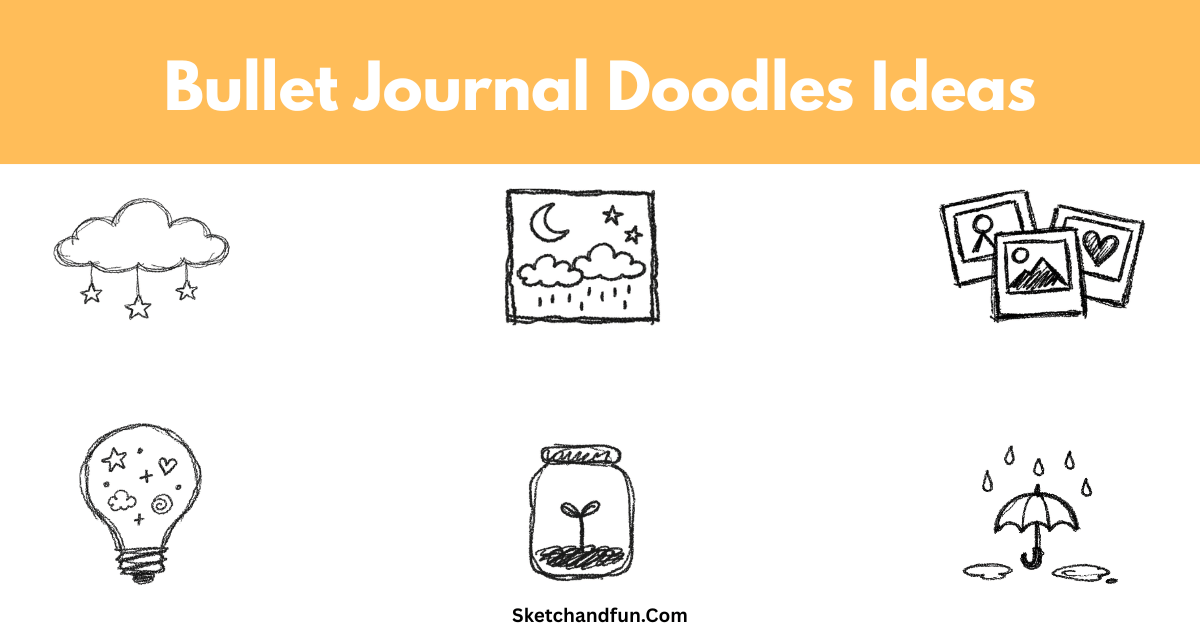 20+ Bullet Journal Doodles Ideas