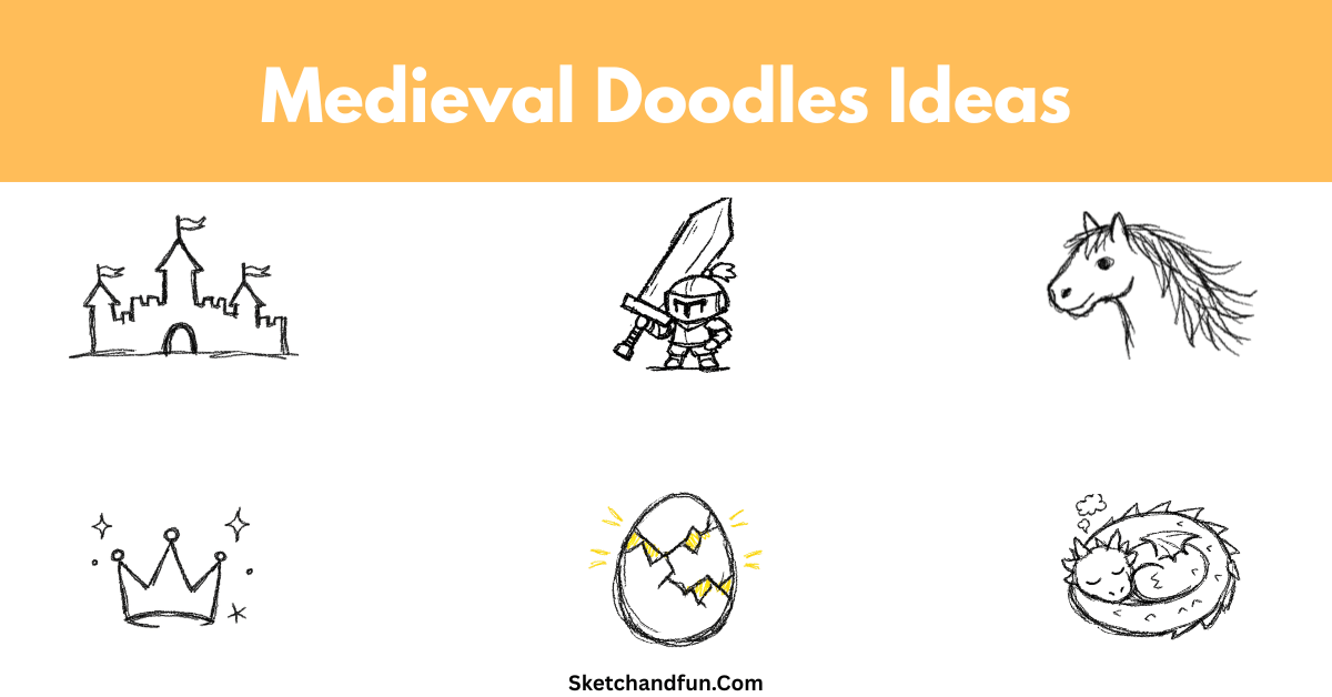 12+ Medieval Doodles and Drawing Ideas
