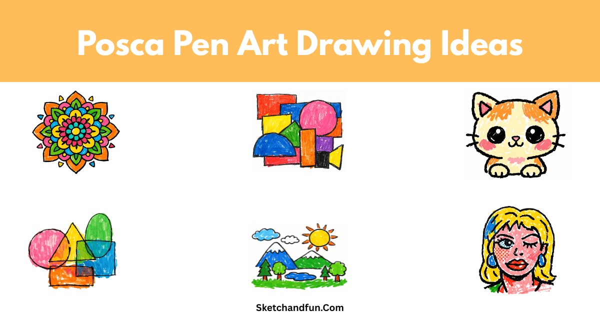 25+ Posca Pen Art Drawings