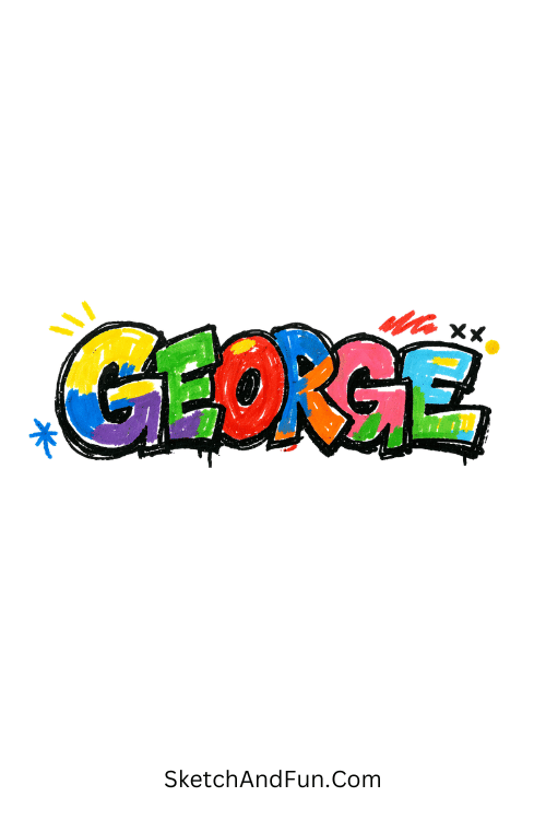 Graffiti style lettering using Posca pen graffiti art ideas bold street style name design