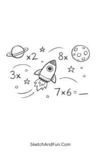 15+ Math Doodles and Drawing Ideas - Sketch and Fun
