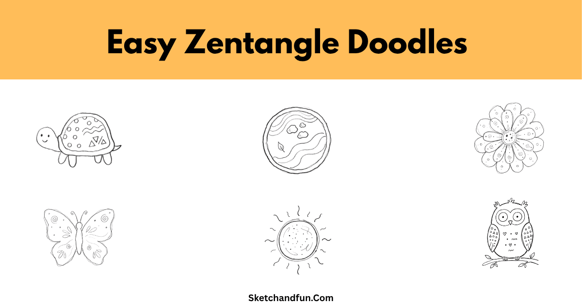 Easy Zentangle Doodles
