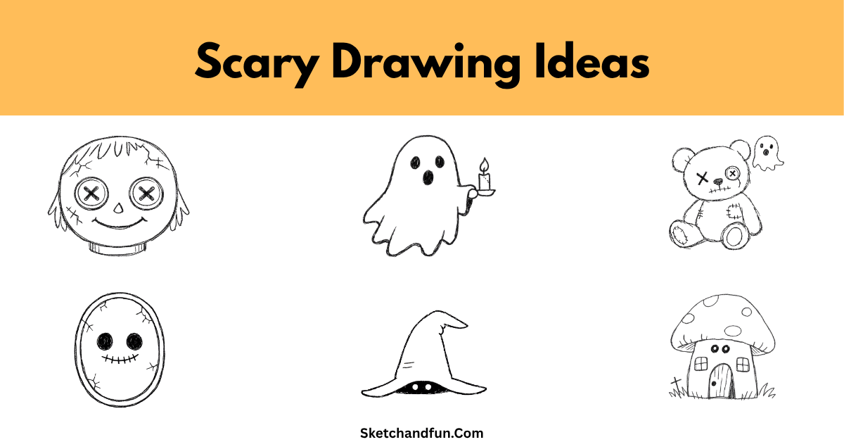 20+ Scary Drawing Ideas