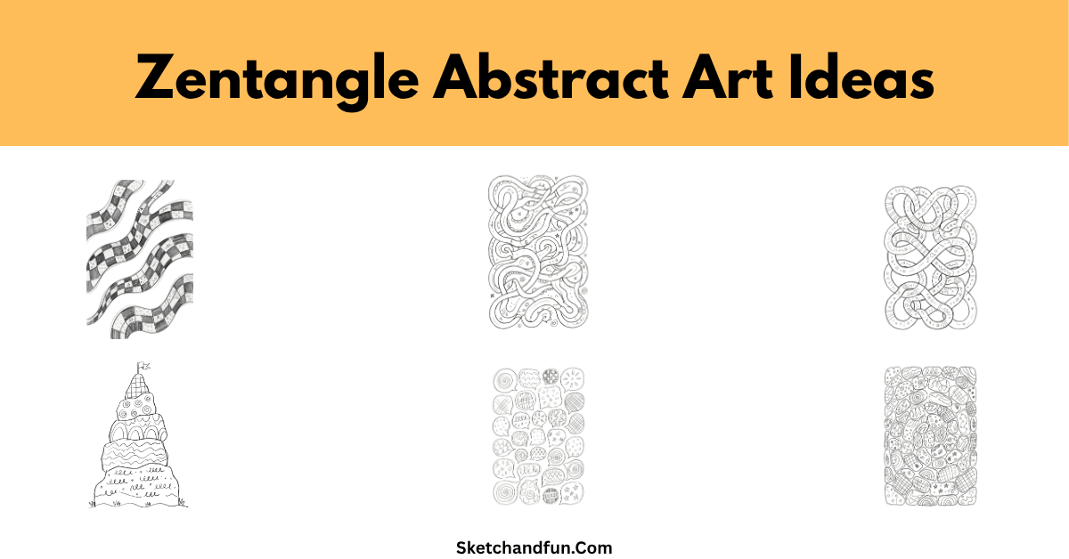 17 Easy Zentangle Abstract Art Ideas for Creative Minds