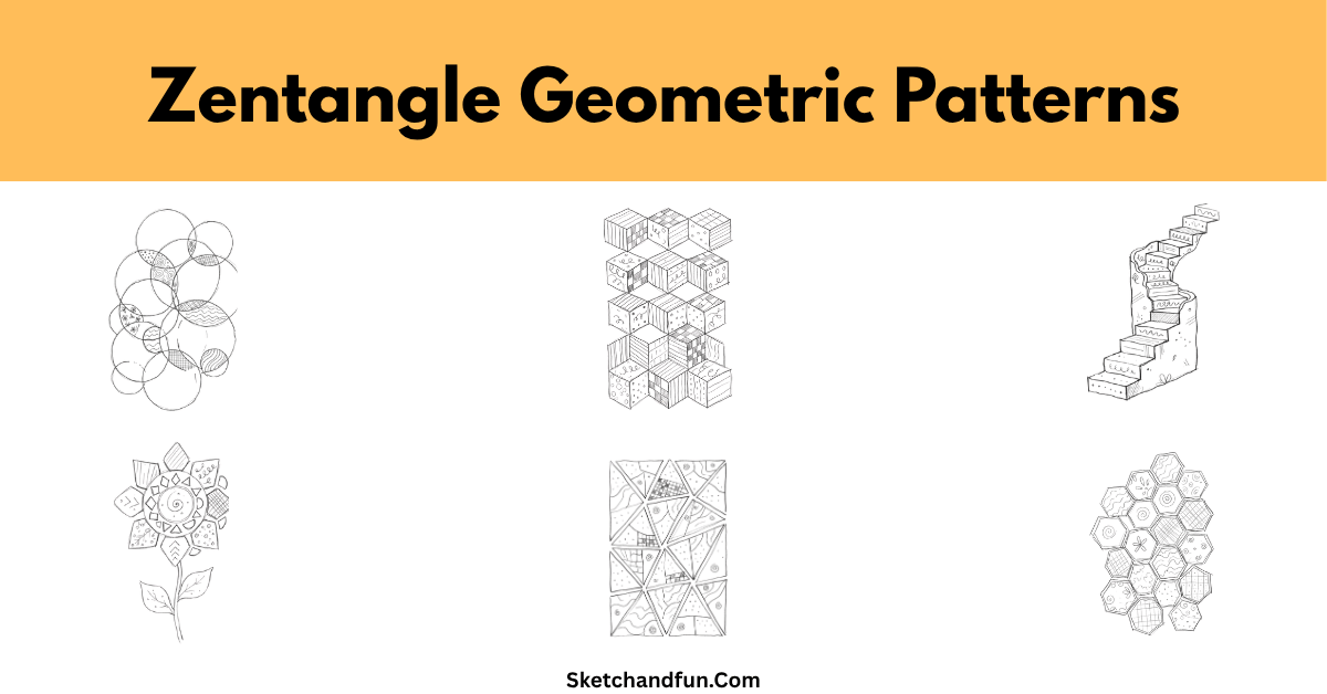 14 Relaxing Zentangle Geometric Patterns to Try Today