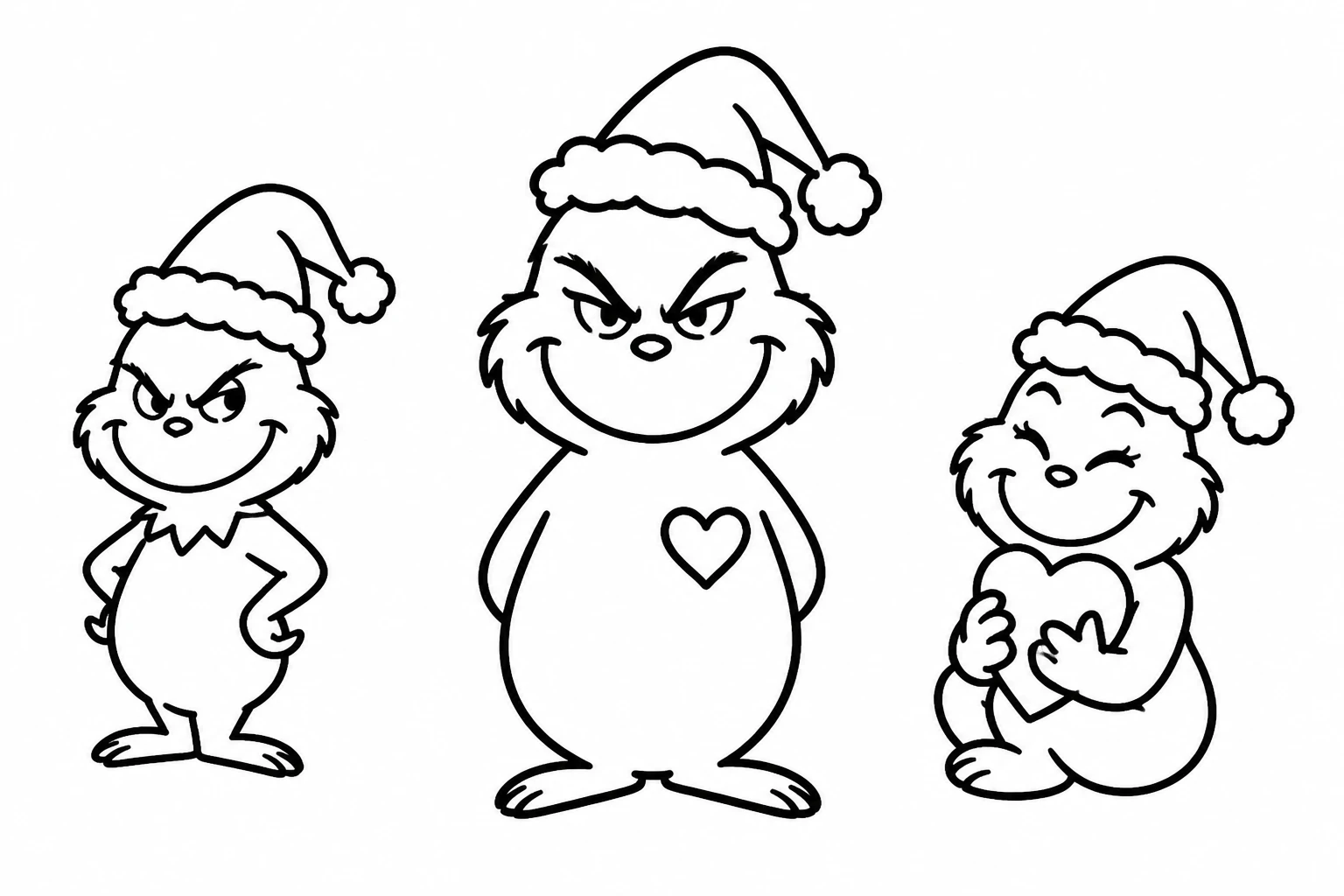 13 Christmas Grinch Doodles and Drawing Ideas