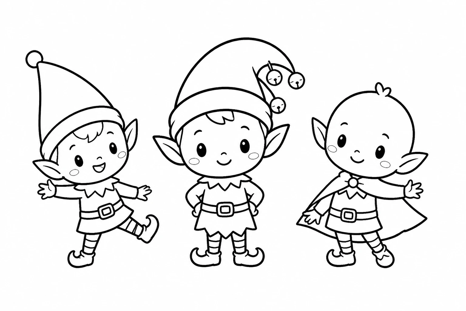 14+ Elf Doodles and Drawing Ideas